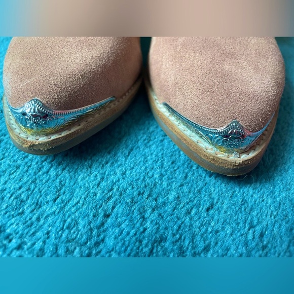 Jeffrey Campbell Woodruff suede cutout bootie | Blush | 9 - Picture 9 of 14